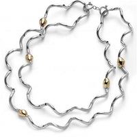 Ã¯Â»Â¿BREIL JEWELS FLOWING Collection Collana acciaio con IP rosa / S/Steel necklace   with IP rose gold