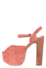 Jeffrey Campbell Women Sandals, Pink Suede