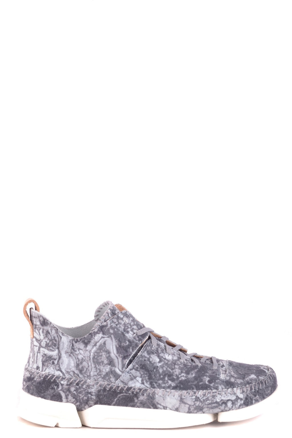 Clarks Men Sneakers, Gray Print