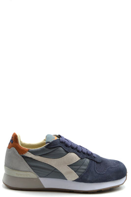 Diadora Men Sneakers, Tri-color Blue, Tan, Grey