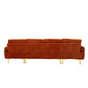 Coolmoor Orange Sectional  Sofa