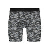 Gray Camo 'Man Zone' Fun Sexy Long Leg Boxer  Briefs