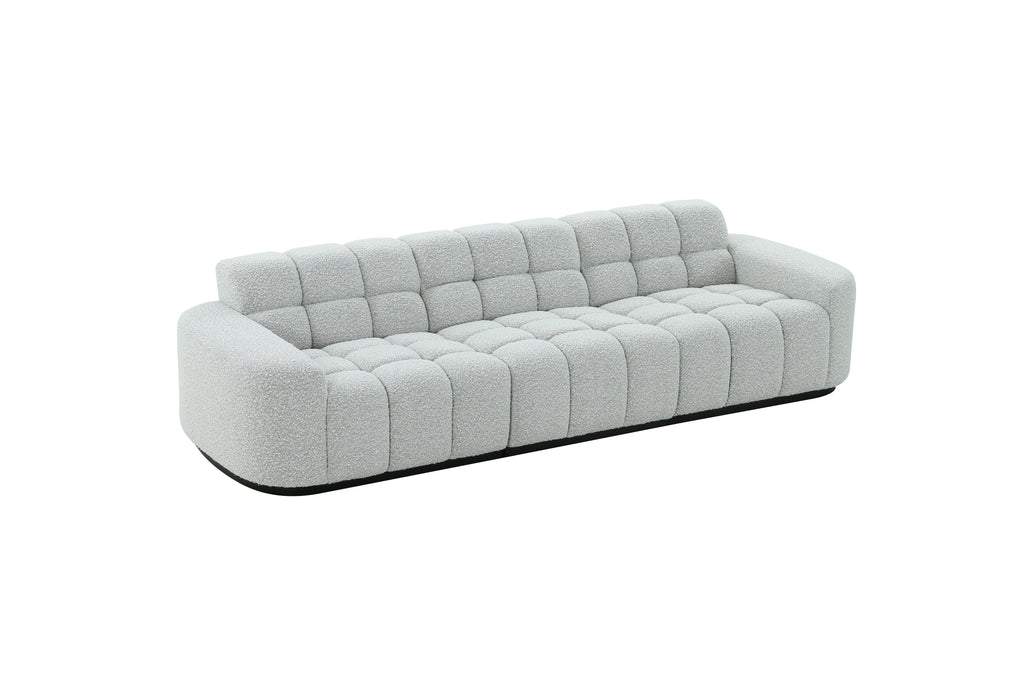 Grey Modern Modular Sectional Sofa Set