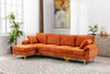 Coolmoor Orange Sectional  Sofa