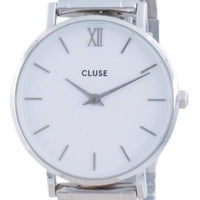 Cluse Minuit 3-link White Dial Stainless Steel Quartz Cw0101203026 Women's Watch