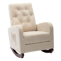 Beige Reclining Chair