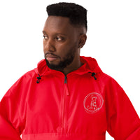 Embroidered Champion Packable Jacket with Circle of Life Wording