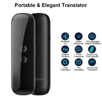 3 In 1 Voice-Text-Photographic Bluetooth Pocket Translator, iPhone, Android