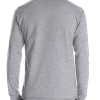 Men’s Solid Color Long Sleeve with Pocket T-Shirt