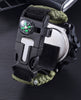 Digital Survival Sport Watch - Waterproof Paracord Military Watch