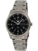 Seiko 5 Automatic SNZG13K Black Face Stainless-Steel Watch