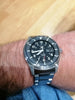 Seiko 5 Automatic SNZG13K Black Face Stainless-Steel Watch
