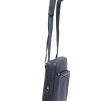 Navy Brown Shoulder Bag