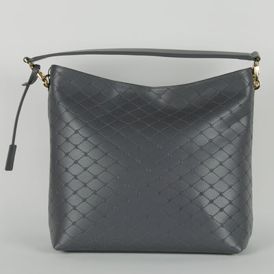 Grey Leather Bag