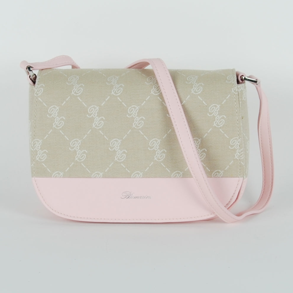 Pink/Beige Shoulder Bag