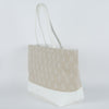 White/Beige Shopping Bag