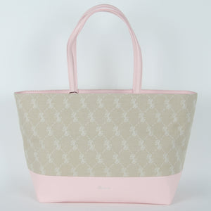 Pink/Beige Shoulder Bag