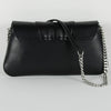 Black Leather Shoulder Bag