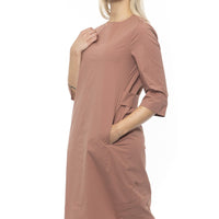 Marrone Brown Dress