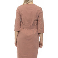 Marrone Brown Dress