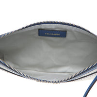 Trussardi Natural- Blue Crossbody Bag