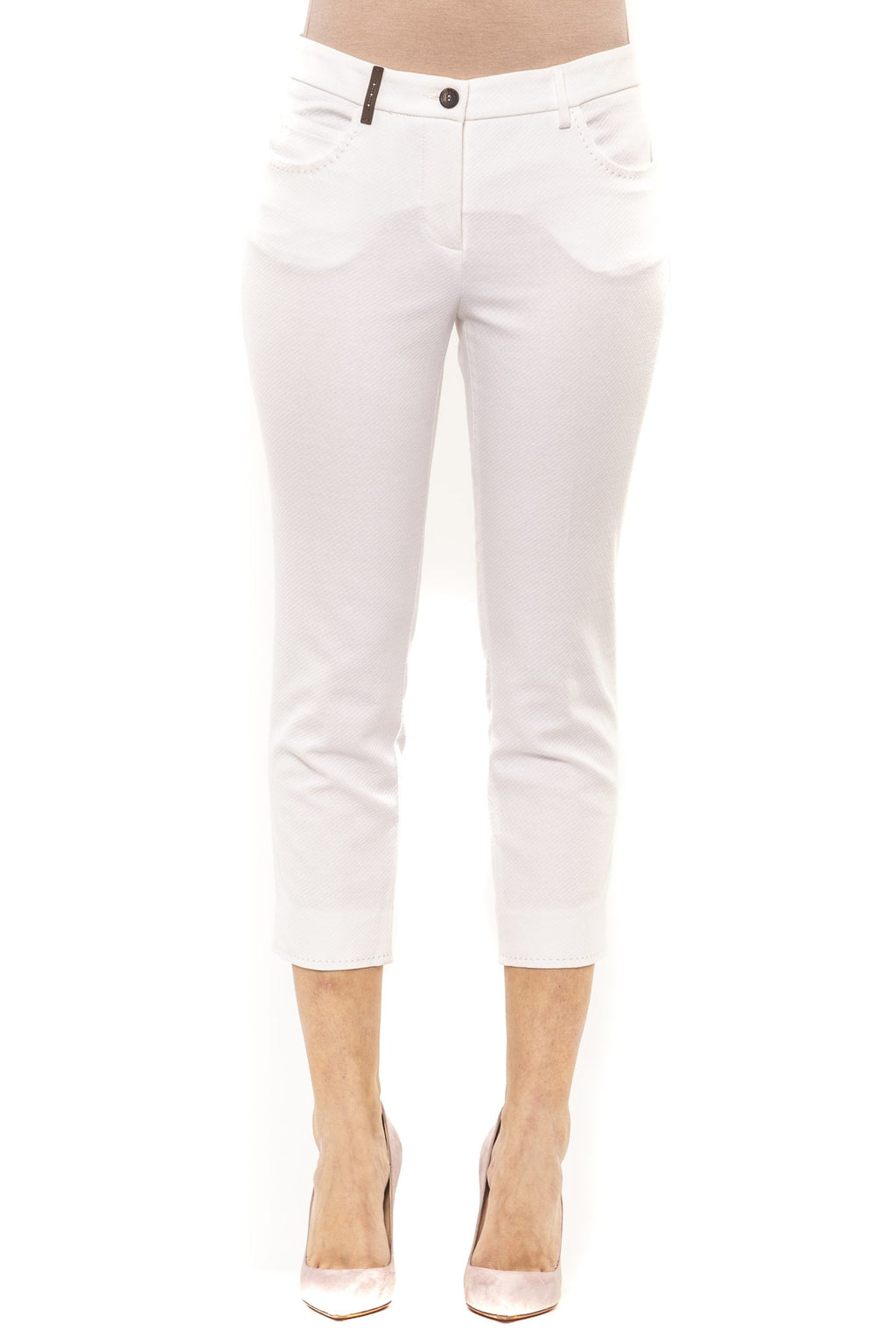 Bianco White Jeans & Pant