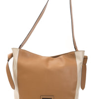 Beige Cuoio Shoulder Bag